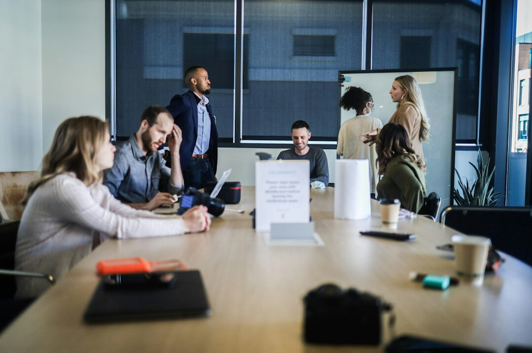 diverse team brainstorming